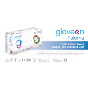 Paloma Nitrile Examination Gloves (Powder Free)