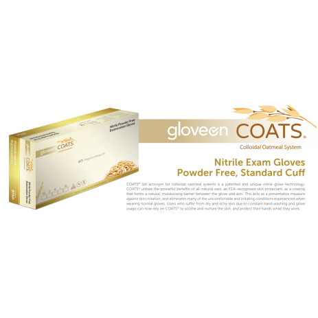COATS Nitrile Examination Gloves (Powder Free)