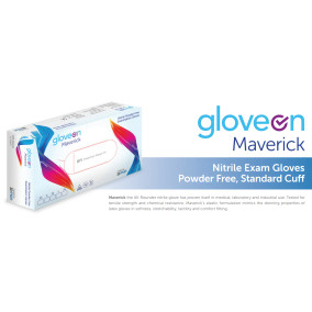 Maverick Nitrile Examination Gloves (Powder Free)